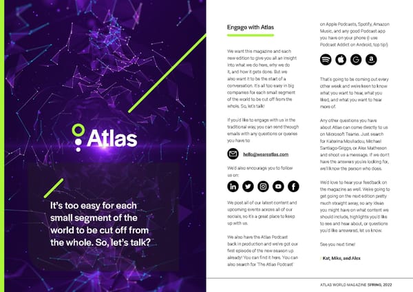 Atlas World Magazine - SUMMER 2022 - Page 11