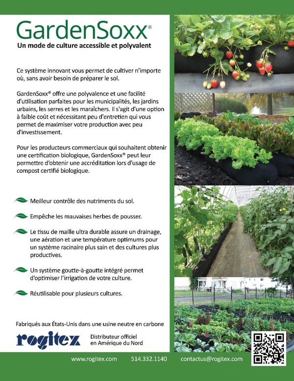 GardenSoxx pour les Producteurs - FR - Page 1