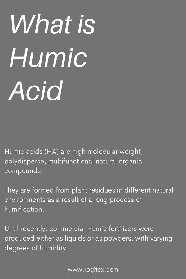 Supporting Sustainable Farming - The Benefits of Humic Land™ by Rogitex - Page 11