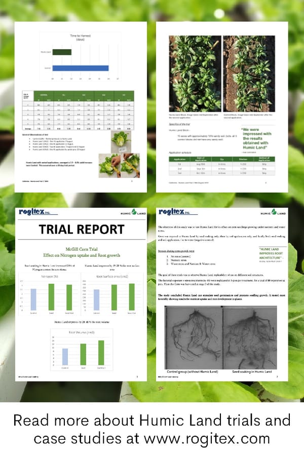 Supporting Sustainable Farming - The Benefits of Humic Land™ by Rogitex - Page 24