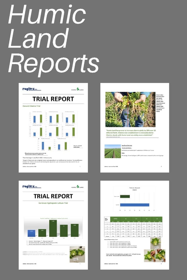 Supporting Sustainable Farming - The Benefits of Humic Land™ by Rogitex - Page 25