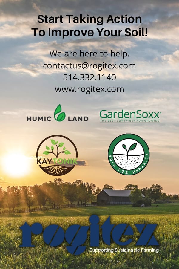 Supporting Sustainable Farming - The Benefits of Humic Land™ by Rogitex - Page 32