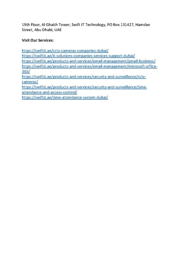IT AMC Services in Abu Dhabi - Swiftitae - Page 4