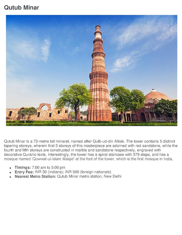 10 Must Visit Historical Monuments in Delhi - Page 5