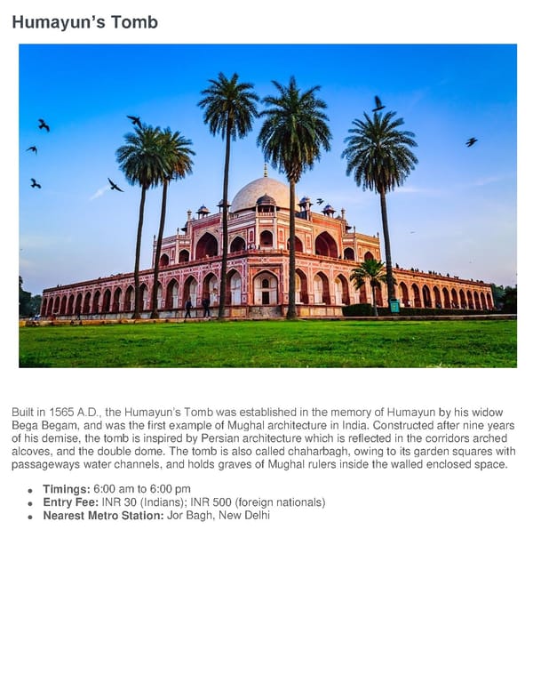 10 Must Visit Historical Monuments in Delhi - Page 6