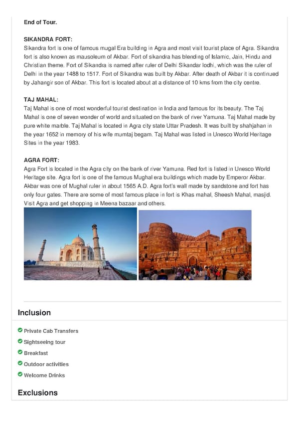 Agra same Day Tour from Delhi - Page 2