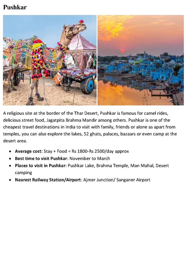 Cheap Places to Visit In India For A Budget Friendly Trip - Page 4