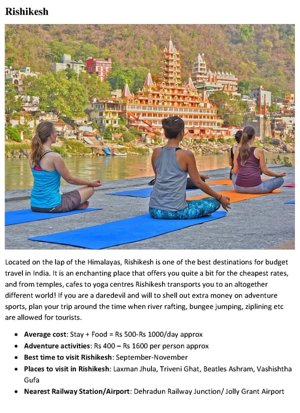 Cheap Places to Visit In India For A Budget Friendly Trip - Page 8