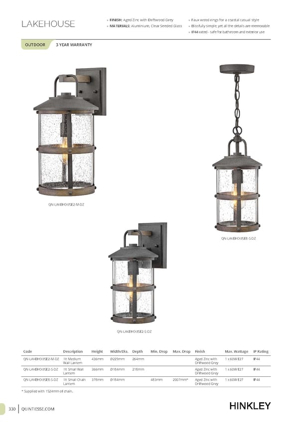 Katalog Quintiesse 2022 - Page 330