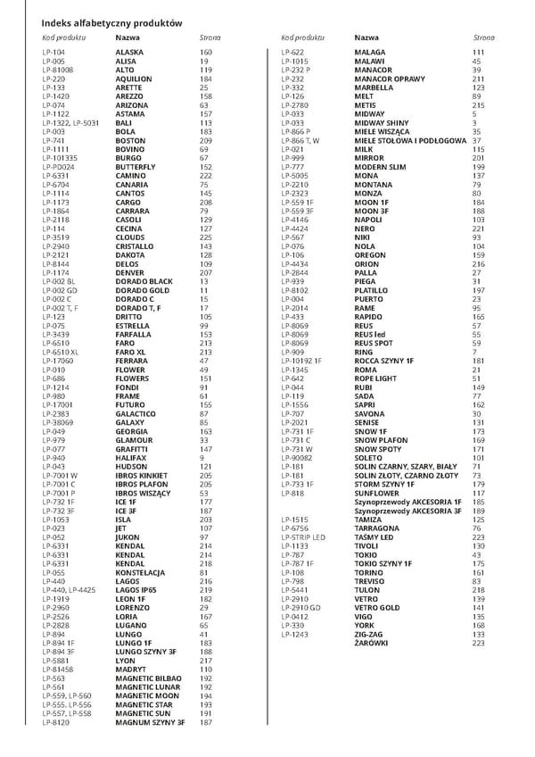 Katalog LightPrestige 2022 - Page 228