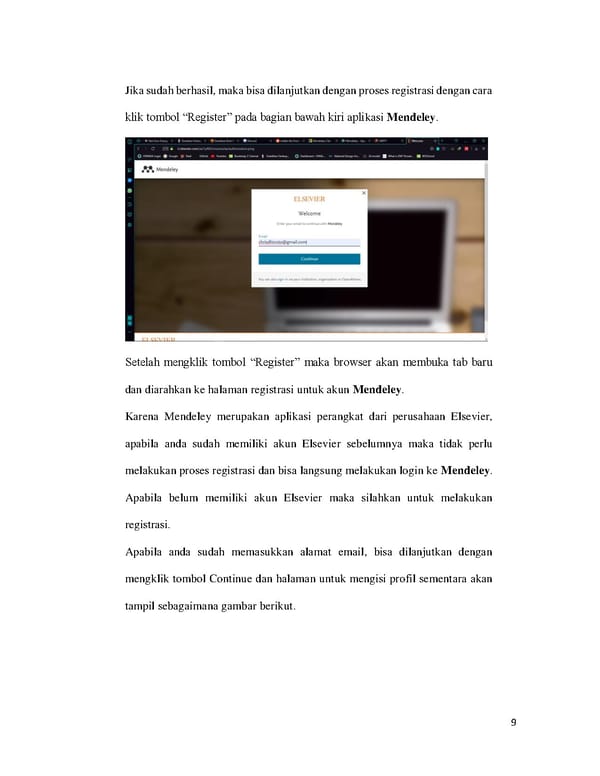 Petunjuk Penggunaan Mendeley vBeta - Page 9