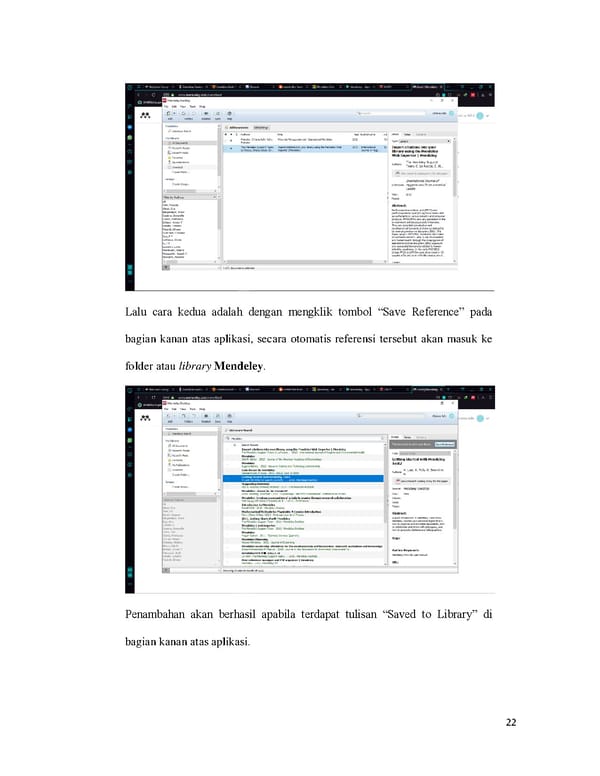 Petunjuk Penggunaan Mendeley vBeta - Page 22