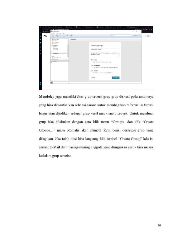 Petunjuk Penggunaan Mendeley vBeta - Page 26