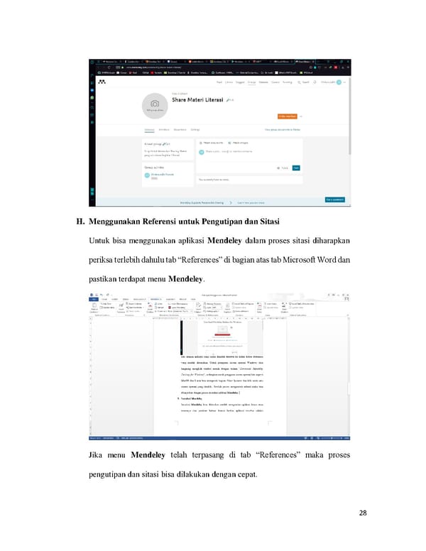 Petunjuk Penggunaan Mendeley vBeta - Page 28