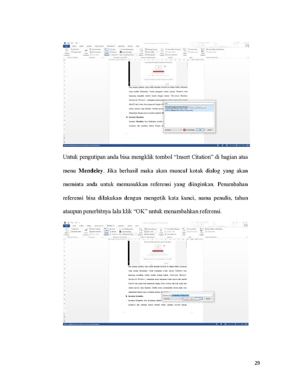 Petunjuk Penggunaan Mendeley vBeta - Page 29