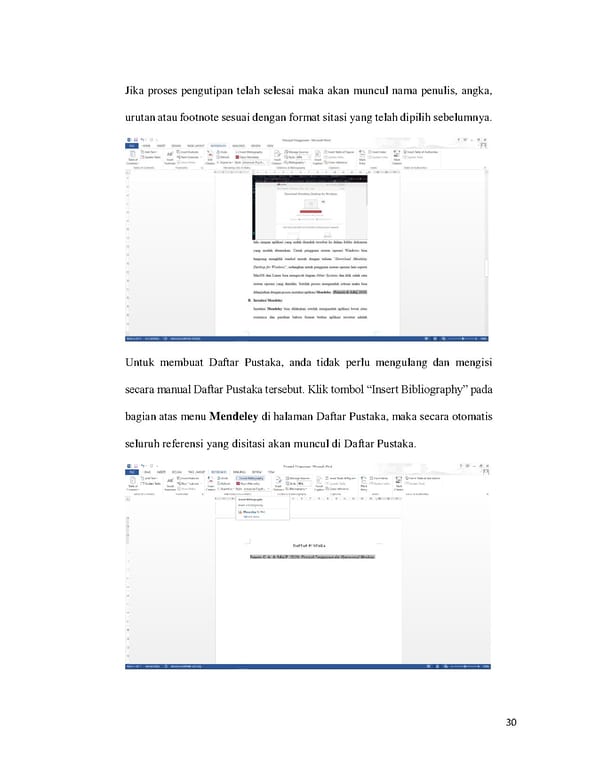 Petunjuk Penggunaan Mendeley vBeta - Page 30