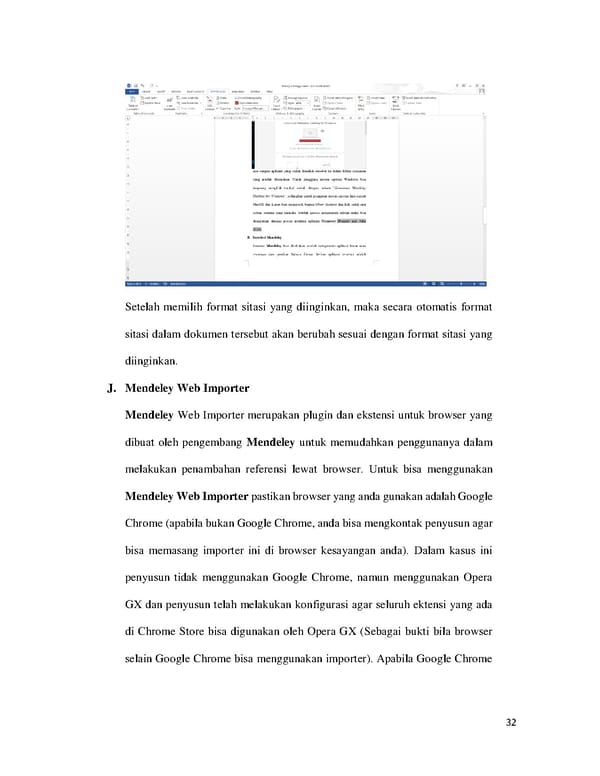 Petunjuk Penggunaan Mendeley vBeta - Page 32