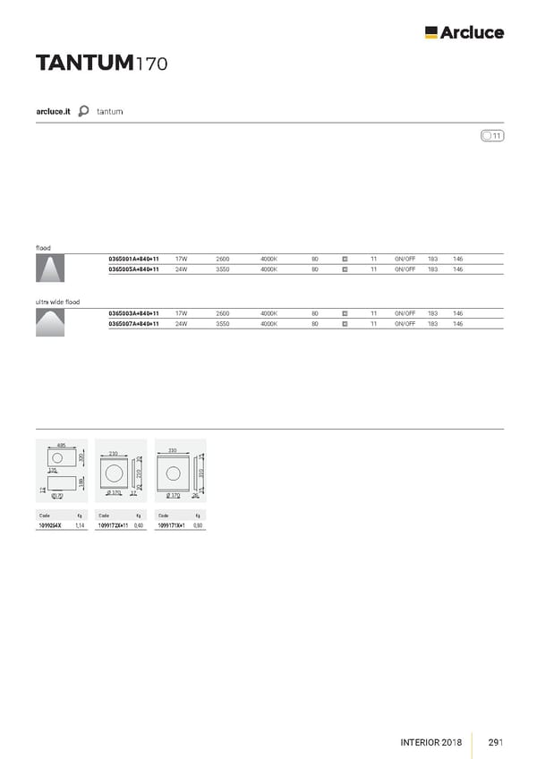 Arcluce2018interior - Page 293