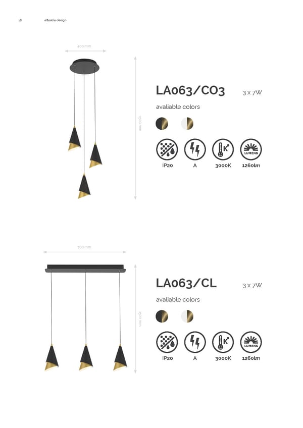 Katalog Altavola Design 2020 - Page 18