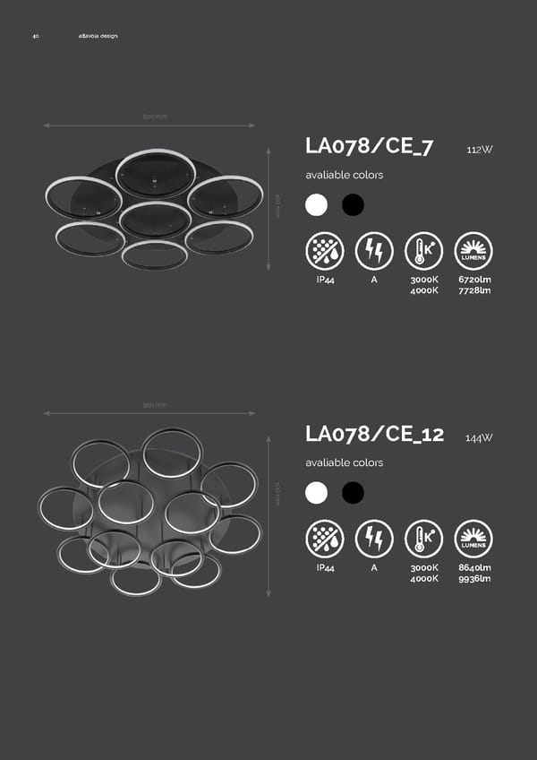 Katalog Altavola Design 2020 - Page 40