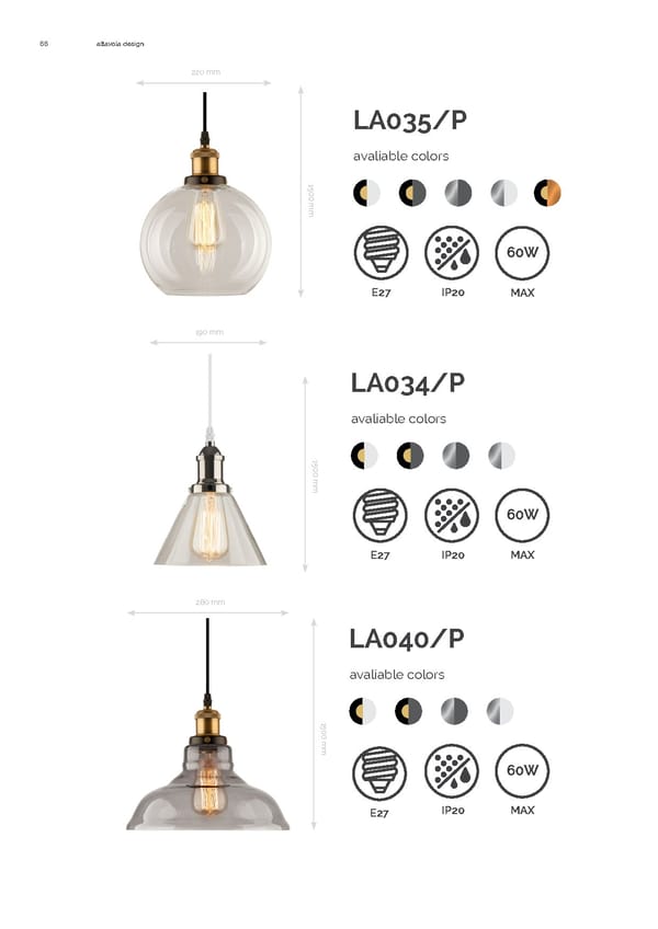 Katalog Altavola Design 2020 - Page 66