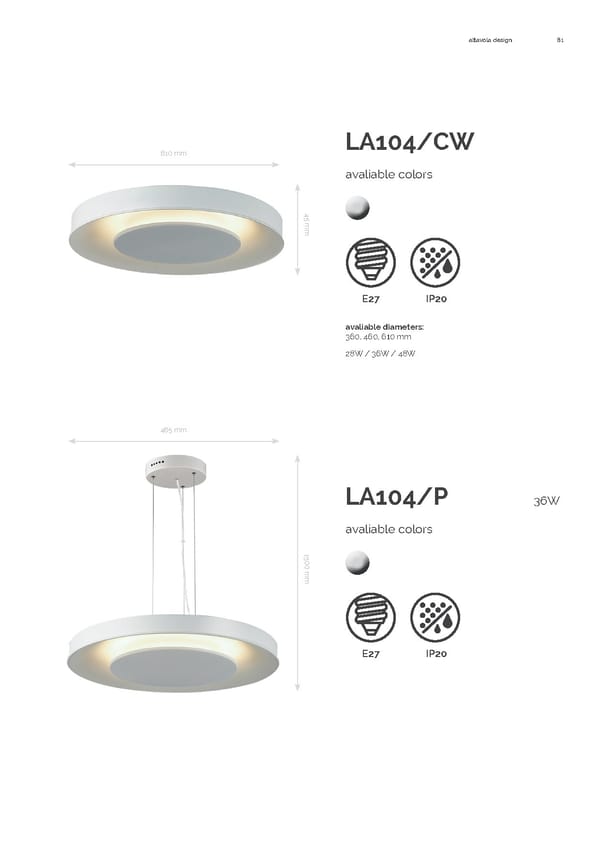 Katalog Altavola Design 2020 - Page 81