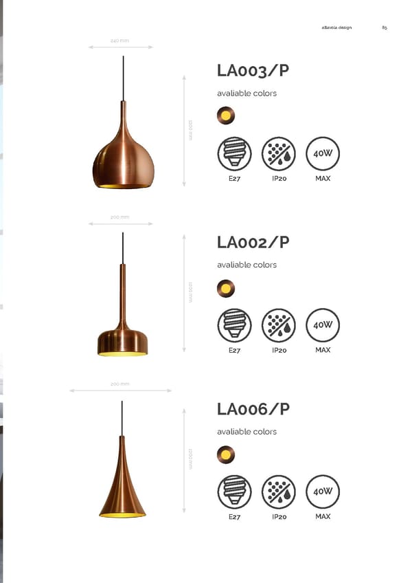 Katalog Altavola Design 2020 - Page 85