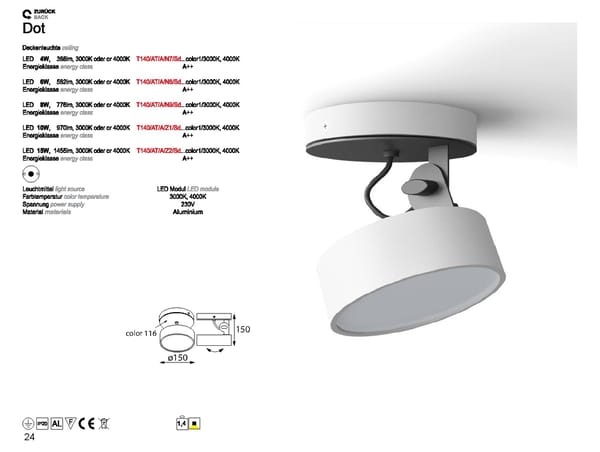 Cleoni Architectural Lighting2019 - Page 25