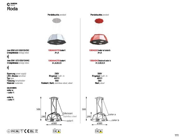 Cleoni Architectural Lighting2019 - Page 112