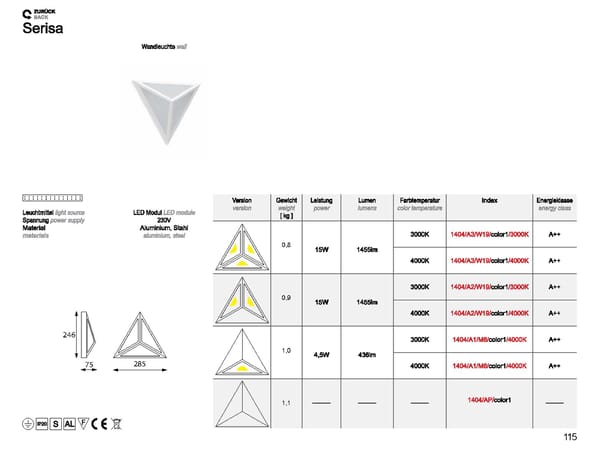 Cleoni Architectural Lighting2019 - Page 116