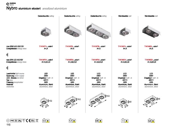 Cleoni Architectural Lighting2019 - Page 117