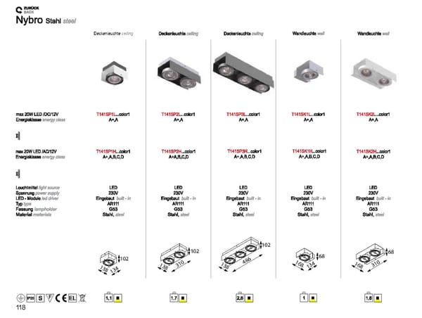 Cleoni Architectural Lighting2019 - Page 119