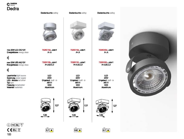 Cleoni Architectural Lighting2019 - Page 189