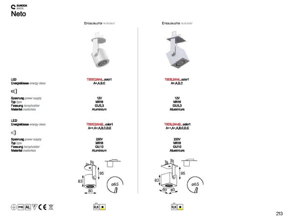 Cleoni Architectural Lighting2019 - Page 214