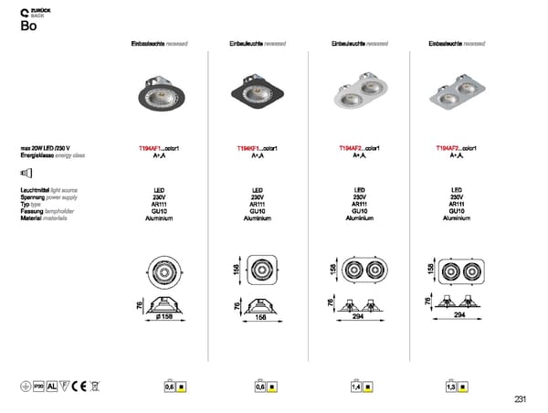 Cleoni Architectural Lighting2019 - Page 232