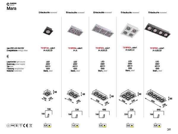 Cleoni Architectural Lighting2019 - Page 242