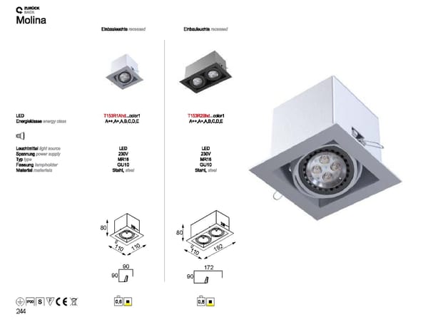 Cleoni Architectural Lighting2019 - Page 245