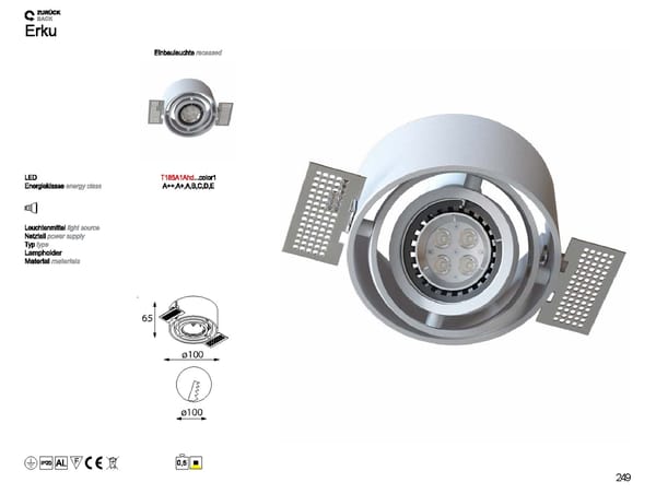 Cleoni Architectural Lighting2019 - Page 250