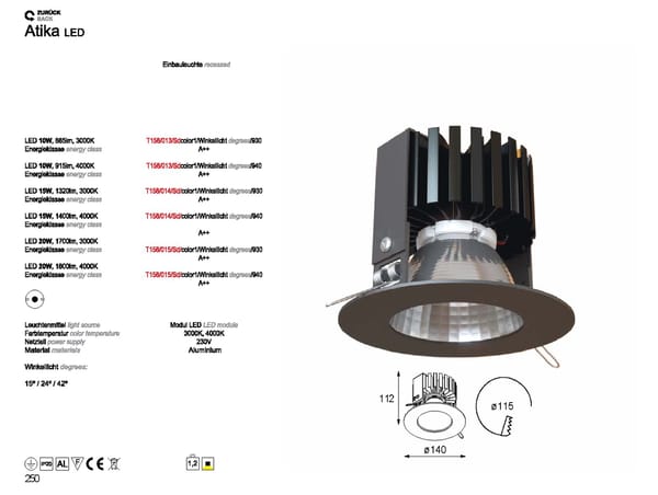 Cleoni Architectural Lighting2019 - Page 251