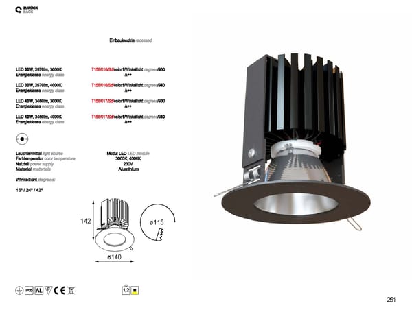 Cleoni Architectural Lighting2019 - Page 252