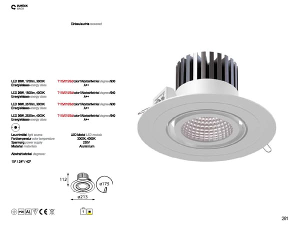 Cleoni Architectural Lighting2019 - Page 262