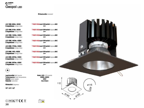 Cleoni Architectural Lighting2019 - Page 269