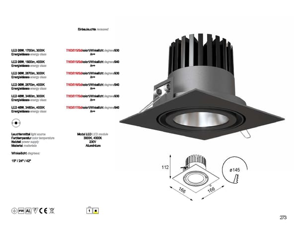 Cleoni Architectural Lighting2019 - Page 274