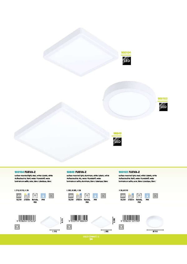 EGLO 2021 2022 Interior Lighting - Page 56