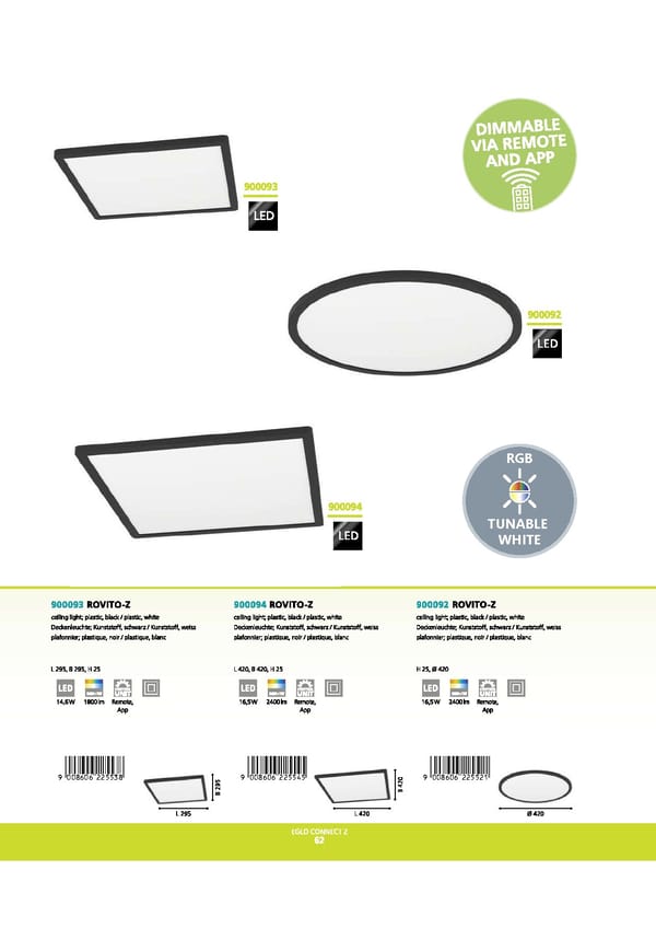 EGLO 2021 2022 Interior Lighting - Page 64