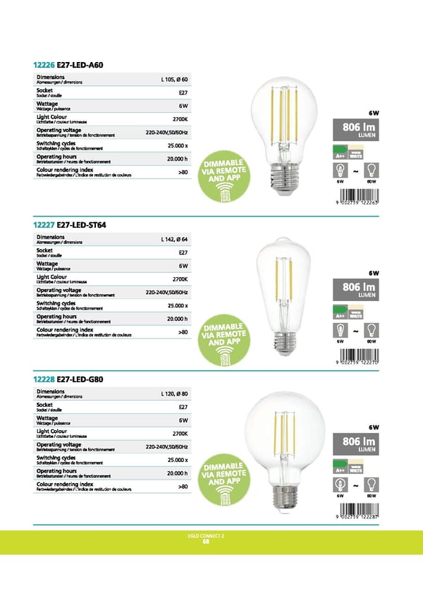 EGLO 2021 2022 Interior Lighting - Page 70