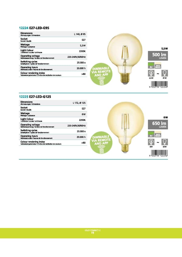 EGLO 2021 2022 Interior Lighting - Page 75