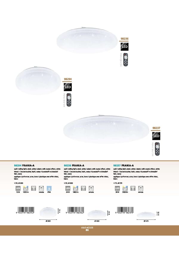 EGLO 2021 2022 Interior Lighting - Page 88