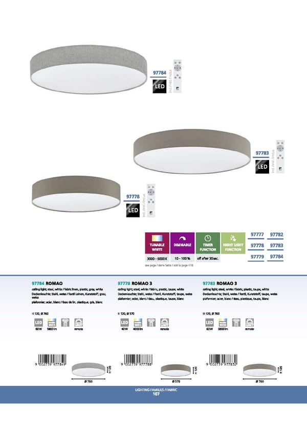 EGLO 2021 2022 Interior Lighting - Page 109