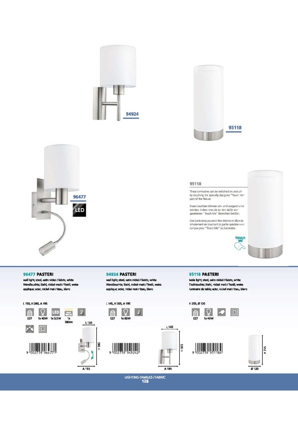 EGLO 2021 2022 Interior Lighting - Page 130